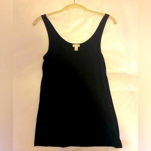 Hinge Tank Top in Black.
